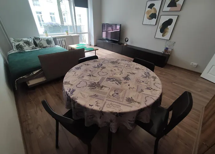 Lawendowy Balkon Apartamento Łódź